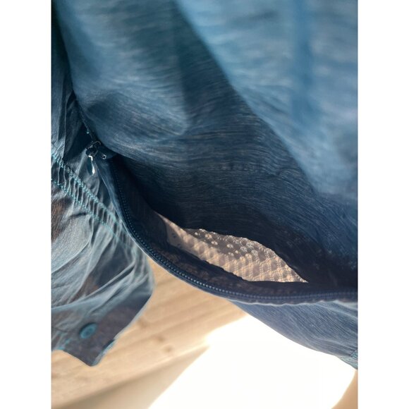 The North Face Womens Blue Button-Up Shirt M/M Polyester Lightweight - Picture 13 of 16